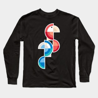 Quadrant Parrots Long Sleeve T-Shirt